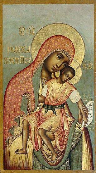 Simon Ushakov Our Lady of Eleus, France oil painting art